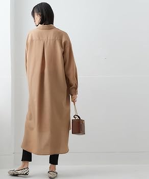 Amazon.co.jp: [ニッセン] ワンピース 2点セット（シャツ